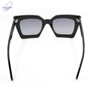Gafas <span class=keywords><strong>de</strong></span> <span class=keywords><strong>Sol</strong></span> Modernas <span class=keywords><strong>de</strong></span> Alta Calidad Personalizadas <span class=keywords><strong>de</strong></span> Fábrica China 2023, Unisex, Acetato, <span class=keywords><strong>Lentes</strong></span> UV400 Tac, Negras, para Hombre y <span class=keywords><strong>Mujer</strong></span>, para Exteriores - Product Image 5