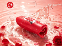 Vibrateur à léchage de langue rechargeable par USB avec 10 fréquences, étanche et silencieux