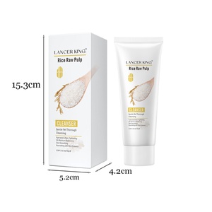 Nettoyant Visage Personnalisé en Gros à Base de Riz, Éclaircissant, Anti-Taches Brunes et Contrôle du Sébum - Product Image 6
