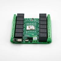 Module de relais WiFi/Zigbee Tuya 12 canaux DC 7-27V, interrupteur de commande à distance intelligent sans fil 12CH avec émetteur RF 433MHZ