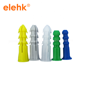 Taco de expansión de plástico PE <span class=keywords><strong>para</strong></span> clavos, anclaje de nylon <span class=keywords><strong>para</strong></span> pared, tornillo <span class=keywords><strong>para</strong></span> fijación segura, tuerca de expansión <span class=keywords><strong>para</strong></span> pared - Product Image 1