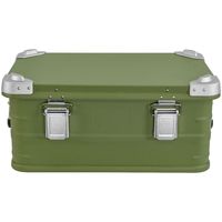 Boîte de transport de camping en aluminium rigide de grande capacité pour équipement