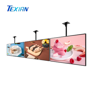 Hanging Advertising Sign 32 43 50 55 Inch Lcd Signage Restaurant Business Hd Digital Display Menu <b>Board</b> Screen Texian-202409020 - Product Image 4