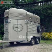 Vente chaude : Chariot mobile d'occasion pour café et restauration, type camion-bar, pour vente en Australie