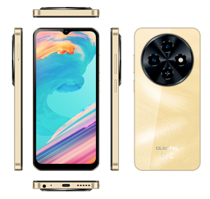 Oukitel C5 Octa-core, Pantalla IPS BOE de 6.6 Pulgadas y 60Hz, 4+64GB, 5G, BT5.0, Smartphones con Carga Inversa Tipo-C, Teléfono Móvil con Más de 200 Idiomas - Product Image 1