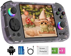 For RG406H Handheld Game Console 4 Inch IPS Touch Screen Android 13 Hall Joystick RGB <b>Lighting</b> Portable Retro <b>Gaming</b> Wi-Fi - Product Image 3