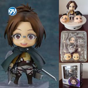 Attack on Titan <span class=keywords><strong>Hange</strong></span> <span class=keywords><strong>Zoe</strong></span> Q Versión Estilo Nendoroide Figura articulada 1123 Cara cambiable - Product Image 2