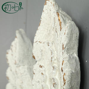 Decoración de Pared con Alas de Ángel, Color Blanco Desgastado, Decoración para el Hogar, Artículos Colgantes, Boda, Cafetería, Casa de Huéspedes - Product Image 4