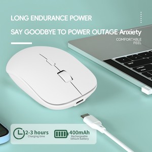 <strong>Wireless</strong> BT <strong>Mouse</strong> Portable Magic Silent Ergonomic <strong>Mice</strong> for Laptop iPad <strong>Tablet</strong> Notebook Mobile Phone Office Gaming <strong>Mouse</strong> - Product Image 4