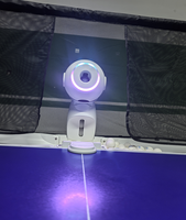 Robot lanceur de balles de tennis de table automatique à fixation par pince, machine d'entraînement individuel intelligente pour la pratique en intérieur