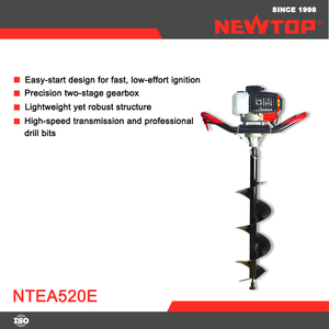 Máquina Profesional para Perforar Hoyos con Motor de 51.7CC 1E44FA, 1.6KW de Potencia, Perforadora de Hielo, Perforadora de Tierra a Gasolina - Product Image 2