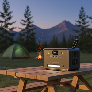 แบตเตอรี่สำรองพลังงานแบบพก<span class=keywords><strong>พา</strong></span> Lifepo4 เครื่องกำเนิดไฟฟ้าพลังงานแสงอาทิตย์ขนาดเล็ก 100w สำหรับใช้ในบ้านและนอกสถานที่ - Product Image 1