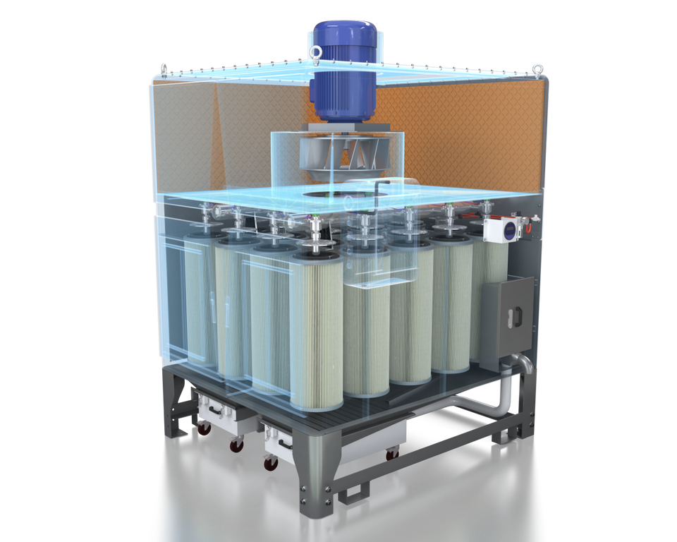 Pioneer Factory-Produced Three Phase 15kW Single Machine Pulse Dust ...