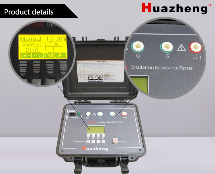 Hộp Điện Trở Cách Điện 20kV Ohm, Máy Kiểm Tra Cách Điện Kỹ Thuật Số Megger 20 KV Điện Áp Cao