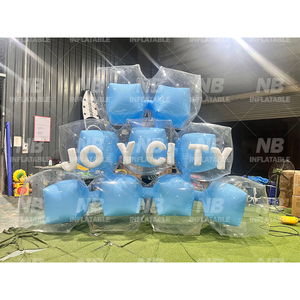 Modelo Inflable de Hielo en Tubo Cuadrado para Decoración de Actividades Comerciales, Inflables Publicitarios, Modelo Inflable de Pulmón, Modelo Inflable de Hielo - Product Image 2