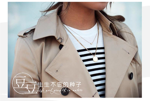 Colliers et <span class=keywords><strong>pendentifs</strong></span> ronds en argent et <span class=keywords><strong>or</strong></span> pour femmes, nouveaux arrivages directement de l'usine, bijoux tendance - Product Image 3