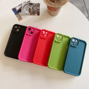 Funda simple de color sólido para teléfono móvil, cuadrada, de TPU suave, adecuada para <span class=keywords><strong>iPhone</strong></span> 16, 16 <span class=keywords><strong>Pro</strong></span> <span class=keywords><strong>Max</strong></span>, a prueba de golpes, cubierta trasera. - Product Image 2