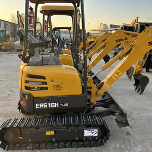 2023 China Fabricación SDLG ER616H Mini Excavadora Usada Bomba de motor original 1.6TON Peso operativo 0,06 m Capacidad del cubo - Product Image 1