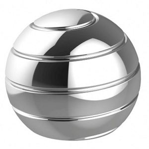 Nuevo Fidget Spinner de Acero Inoxidable Azul con Forma de Huevo, Juguete Antiestrés de Cubo Pequeño y Bola Giratoria - Product Image 5