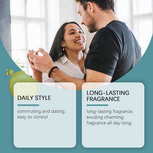 Parfum liquide pour homme, flacon en verre romantique, écologique, longue durée, vaporisateur, parfum léger, arôme naturel et charmant, portable - Product Image 2