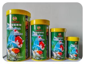 Granulés de spiruline de qualité supérieure AQUAV pour poissons de compagnie - Product Image 2