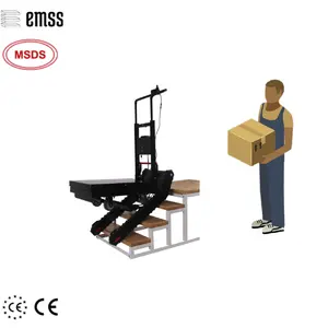 EMSS 400KG Load Foldable Hand Truck Dolly Electric Hand Truck With Foldable Folding Cart Stair Climbing Wheels