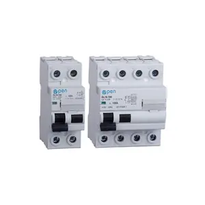 Open Electric OL16-100 Residual current Earth Leakage circuit breaker 100A RCCB with 4Pole