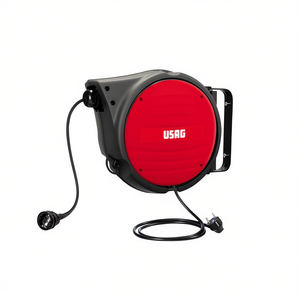 Enrouleur de câble d'extension Usag 20m avec prise et fiche pour usage extérieur - Product Image 2