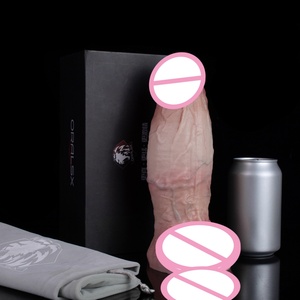 Dildo de Silicona Realista de 7.1cm de Grosor, Pene de Doble Piel para Sexo Vaginal y Anal, Juguetes Sexuales para Hombres y Mujeres - Product Image 3