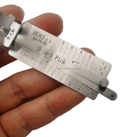 Lishi HU83 2-en-1 : Outil de décodage et de déverrouillage pour serrures de portières de voiture – Kit de crochetage
