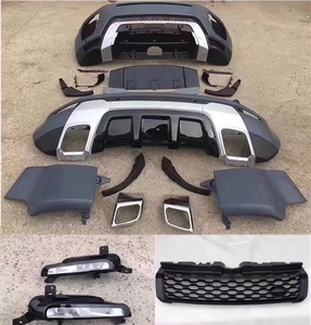 Kit de carrosserie de conversion Facelift Bodykit mise à niveau du pare-chocs avant/arrière pour <span class=keywords><strong>Range</strong></span> <span class=keywords><strong>Rover</strong></span> <span class=keywords><strong>Evoque</strong></span> 2012 2014 2015 à 2019 <span class=keywords><strong>2018</strong></span> 2016 2017 - Product Image 2
