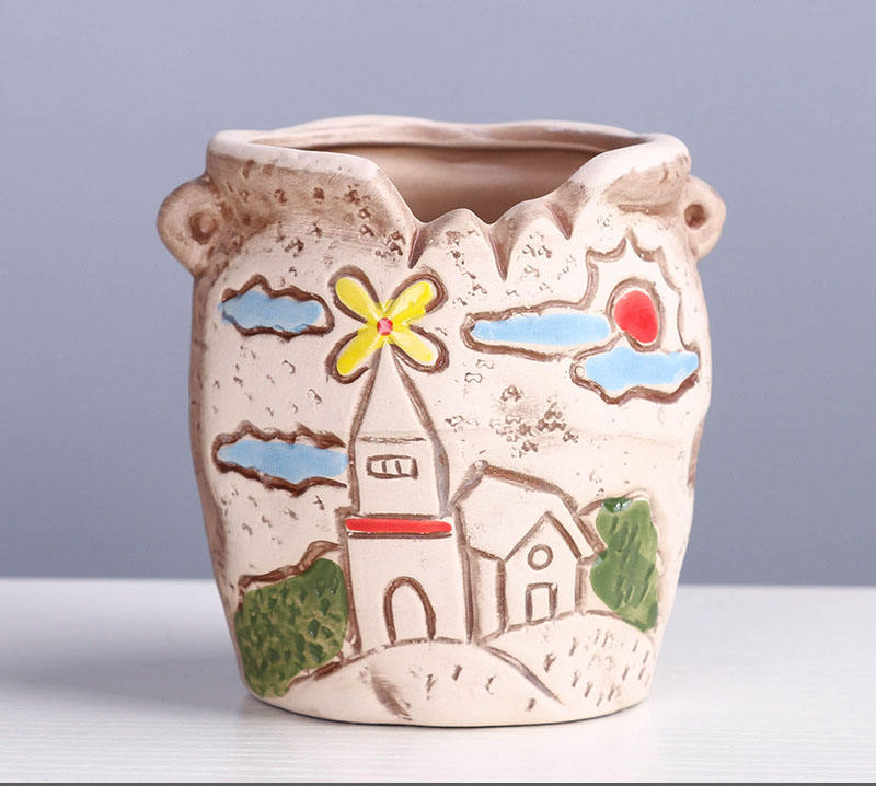 Non émaillé - Moulin à vent d'église