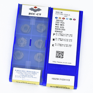 ZCC ROHX1203 YBG252 Herramienta de torneado CNC Insertos de fresa para corte de alta precisión - Product Image 4