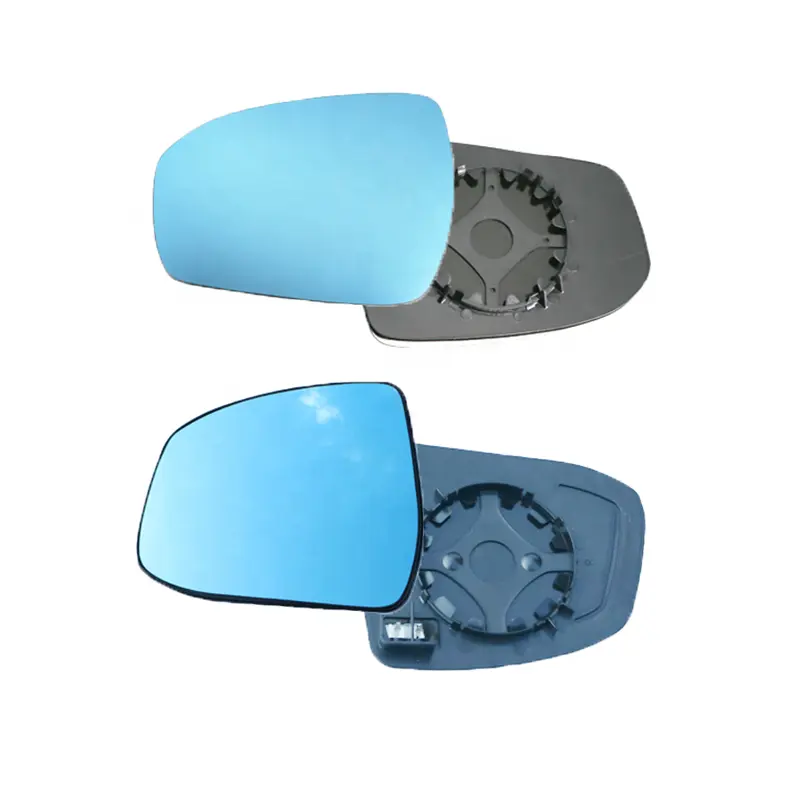 1 paio specchietto retrovisore laterale lente in vetro blu per Ford Mondeo Fusion 2008-2018 vista grandangolare specchietti retrovisori per auto antiriflesso
