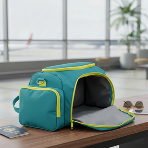Heavy Duty IPX6 Waterproof 50L/60L <b>Duffel</b> <b>Bag</b> with Zipper Closure | RF-Welded TPU for Kayaking Camping & Rafting (Eco-Friendly) - Product Image 1