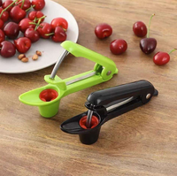 Ultime Fruit Core Remover Gadget-Outil d'extraction de noyaux de cerises/olives multifonction avec boîte collectrice