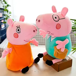 핫 세일 귀여운 핑크 돼지 박제 장난감 아이 소녀 선물 아기 수면 장난감 도매 저렴한 Kawaii 발톱 기계 봉제 인형