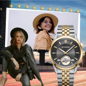 Relojes de Pulsera para Hombre Besseron 2025, Nueva Marca de Moda OEM, Esqueleto Automático, Venta al Por Mayor, Regalo para Hombre - Product Image 3