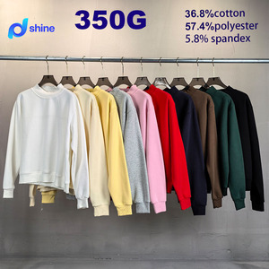 <span class=keywords><strong>Felpa</strong></span> Oversize di Lusso Silenziosa in Stile Americano Minimalista, Abbigliamento Comodo per il Tempo Libero, Pesante con Collo Alto e Fodera in Pile - Product Image 1