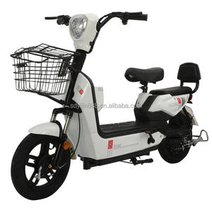 Bicicleta Eléctrica de 2 Ruedas, Motocicleta Eléctrica de 350w, Motor de 48v, Bicicleta Eléctrica de <span class=keywords><strong>Paseo</strong></span> con Pedales para Mujer - Product Image 3