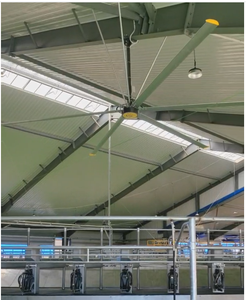 Way m HVLS صناعي لمحطة قطار مستودع المطار ، مشروع حكومي ، توفير طاقة منخفض الضوضاء - Product Image 6