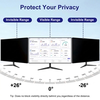 Film de protection d'écran d'ordinateur amovible anti-espion, anti-reflet et anti-lumière bleue pour moniteur 21,5 pouces 16:9 – Vente en gros