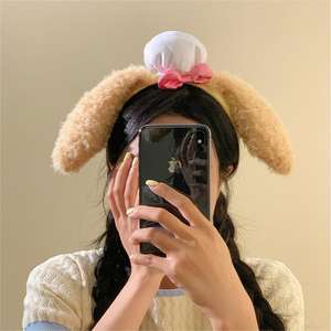 ربطة رأس للفتيات ملاهي قطيفة للأذن الأغنام بيع بالجملة - Product Image 2