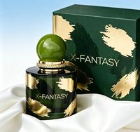 Flacon de parfum en cristal K9 de luxe, gravure de logo personnalisée, flacon d'huile essentielle avec boîte cadeau pour cadeau souvenir