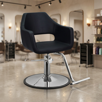 Équipement de coiffure Chaises de salon Mobilier de salon Chaise de beauté en métal Salon de coiffure pour coiffeur