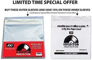 12 pouces Durable en plastique extérieur Vinyl Record Sleeves <span class=keywords><strong>CD</strong></span> Sleeve Covers Transparent Taille de gros pour ODM/OEM - Product Image 2