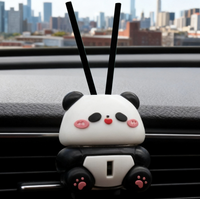 Nouveau diffuseur de parfum 2026 pour voiture, pour usage familial et personnel, flacon mignon en forme de panda, mini 6 ml