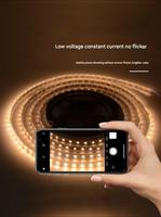 Smart Dual-Control 5M RGB LED Lighting IP67 WiFi + Remote USB NFC Conectividad PVC Body Voice 1M Segment Cut para el hogar/fiesta