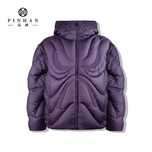 Chaqueta de Invierno Gruesa de Alta Calidad de Marca de Diseñador, Chaqueta Acolchada con Plumas de Pato, Costuras a Mano, Chaqueta de Invierno Gruesa para Hombre - Product Image 5