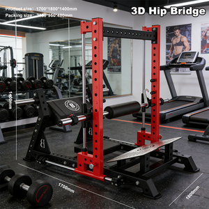 YLSY001YD168 YLSY001YD168 3D Hip <b>Thrust</b> <b>Machine</b> Mini With Steel Construction for Leg & Arm Strength Training Safety Features Dri - Product Image 2